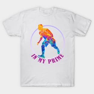 colour full basketball in my prime T-Shirt